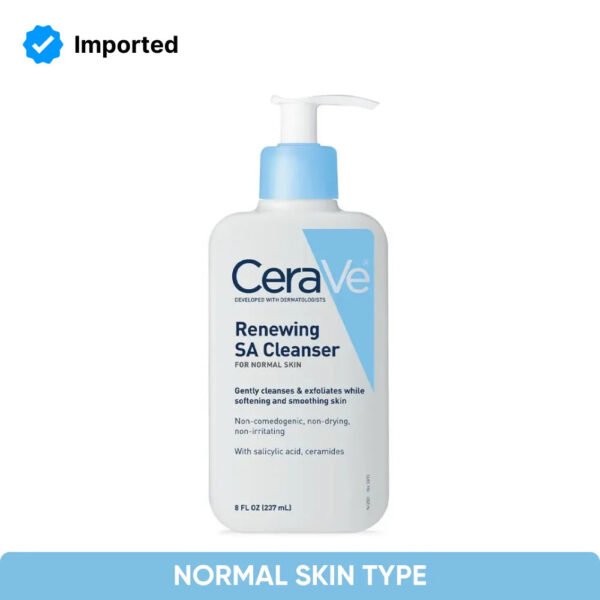 Cerave Sa Cleanser Renewing For Normal Skin 8Oz/237Ml