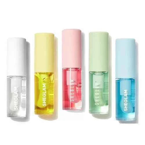 SHEGLAM Jelly-Wow Lip Oil - Set of 5